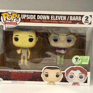 FUNKO POP STRANGER THINGS UPSIDE DOWN ELEVEN BARB OFFICIAL ECCC EX RARE Not Mint